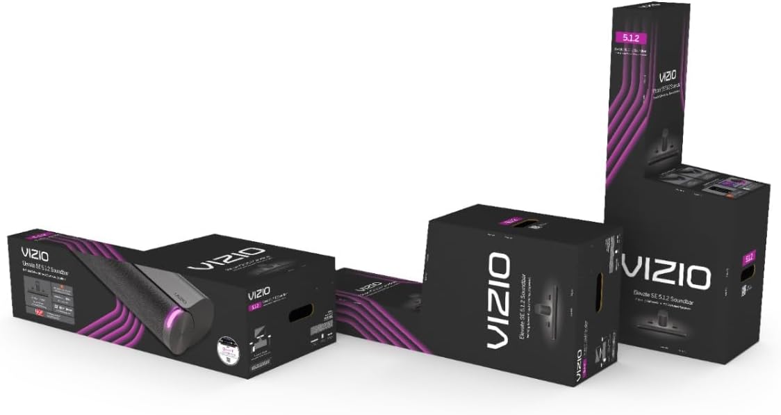 VIZIO Elevate SE 5.1.2 Channel Soundbar System with Wireless Subwoofer, Dolby Atmos, DTS:X, Bluetooth, New 2024 - Image 22