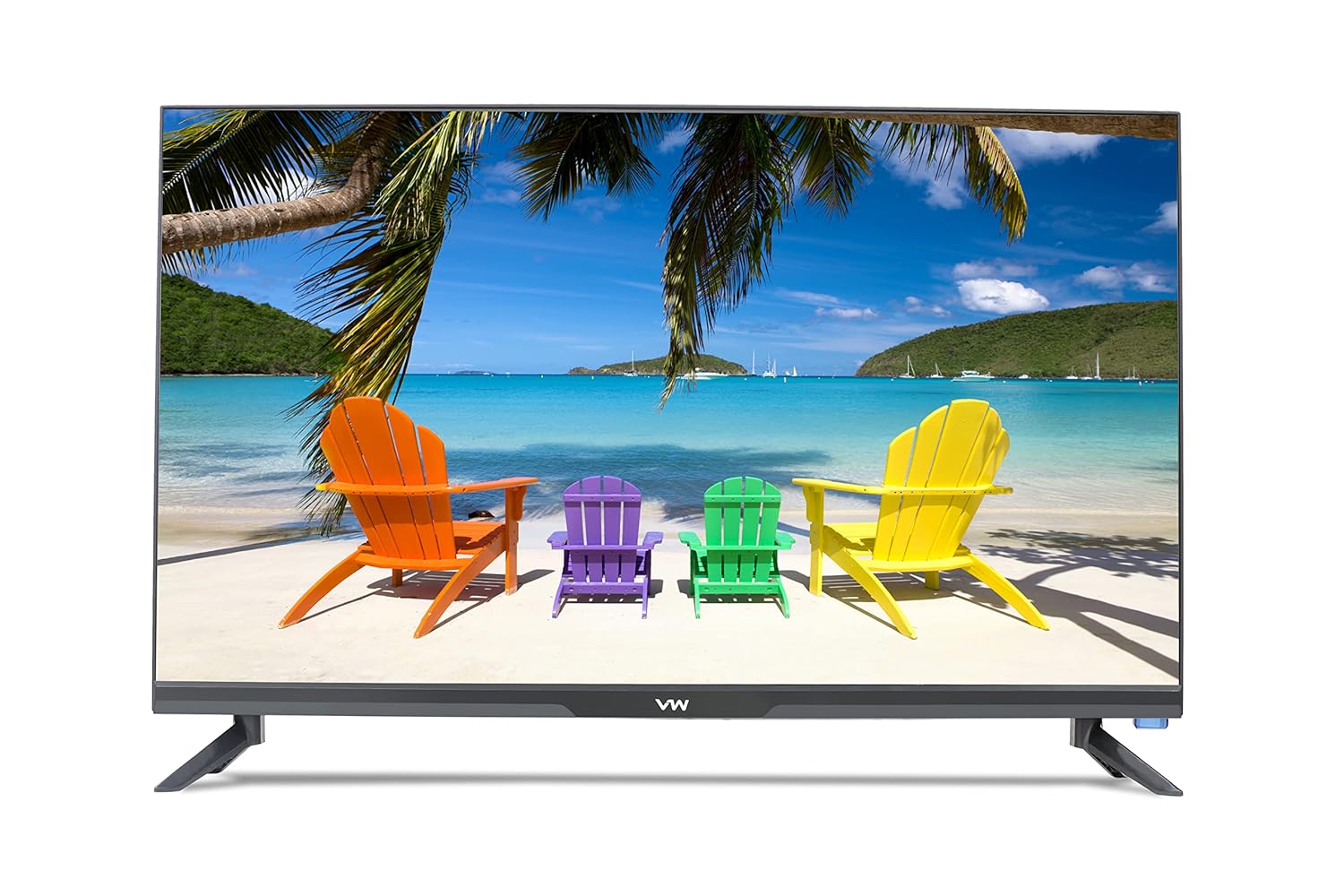 80 cm (32 inch) Black Frameless HD Ready Android Smart LED TV VW3251 - Image 8