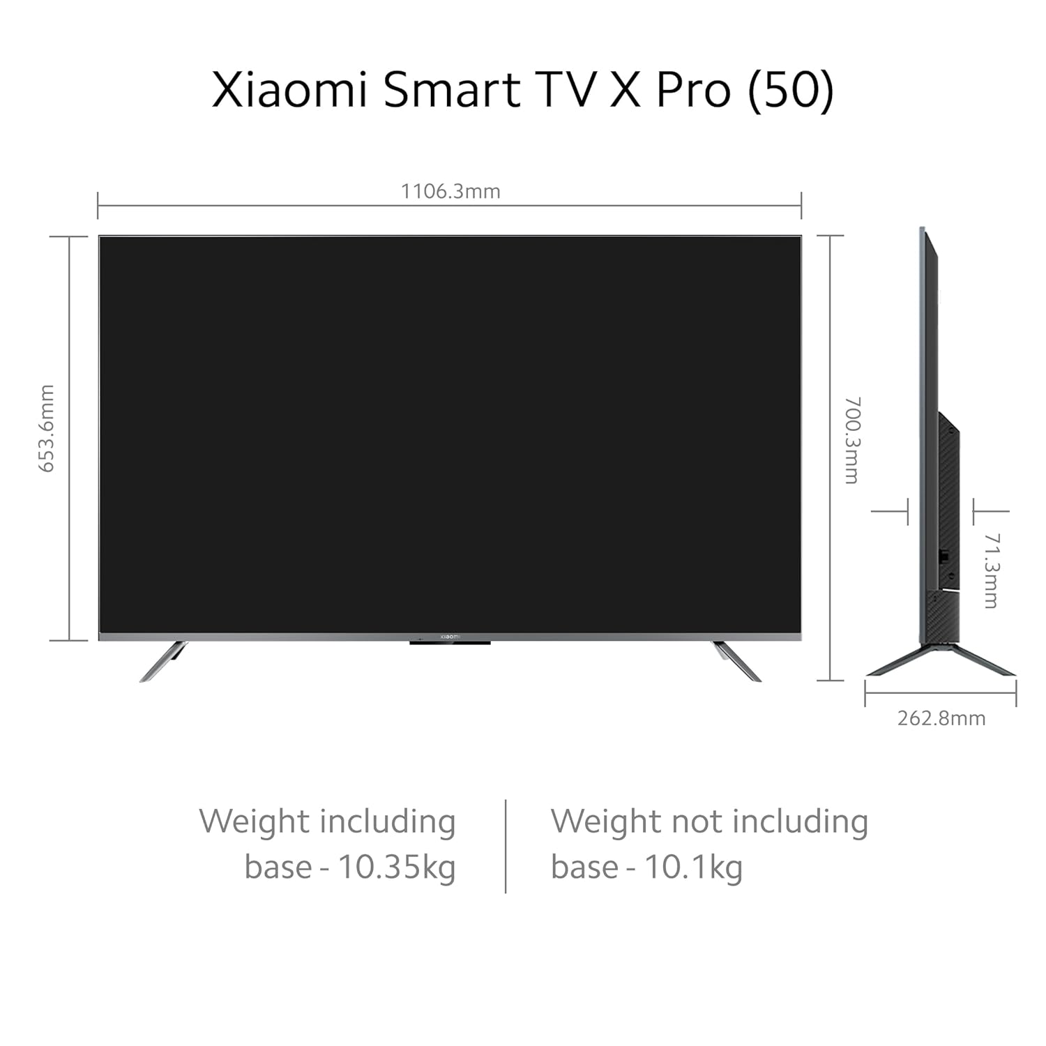 Xiaomi 50 Inch X Pro 4K Dolby Vision IQ Series Smart Google LED TV Black L50M8-5XIN - Image 14