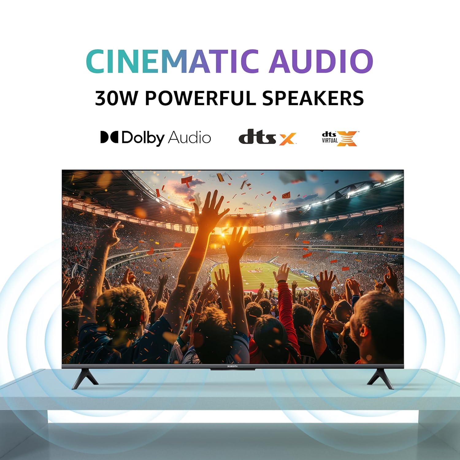 Xiaomi 50 Inch X Series 4K LED Smart Google TV L50MA-AUIN Black - Image 6