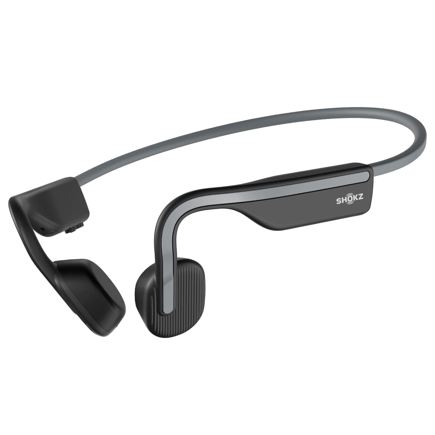 Shokz OpenMove Slate Grey 6 Hour Playtime IP55 Waterproof Bluetooth Wireless Sports Headphones with Mic