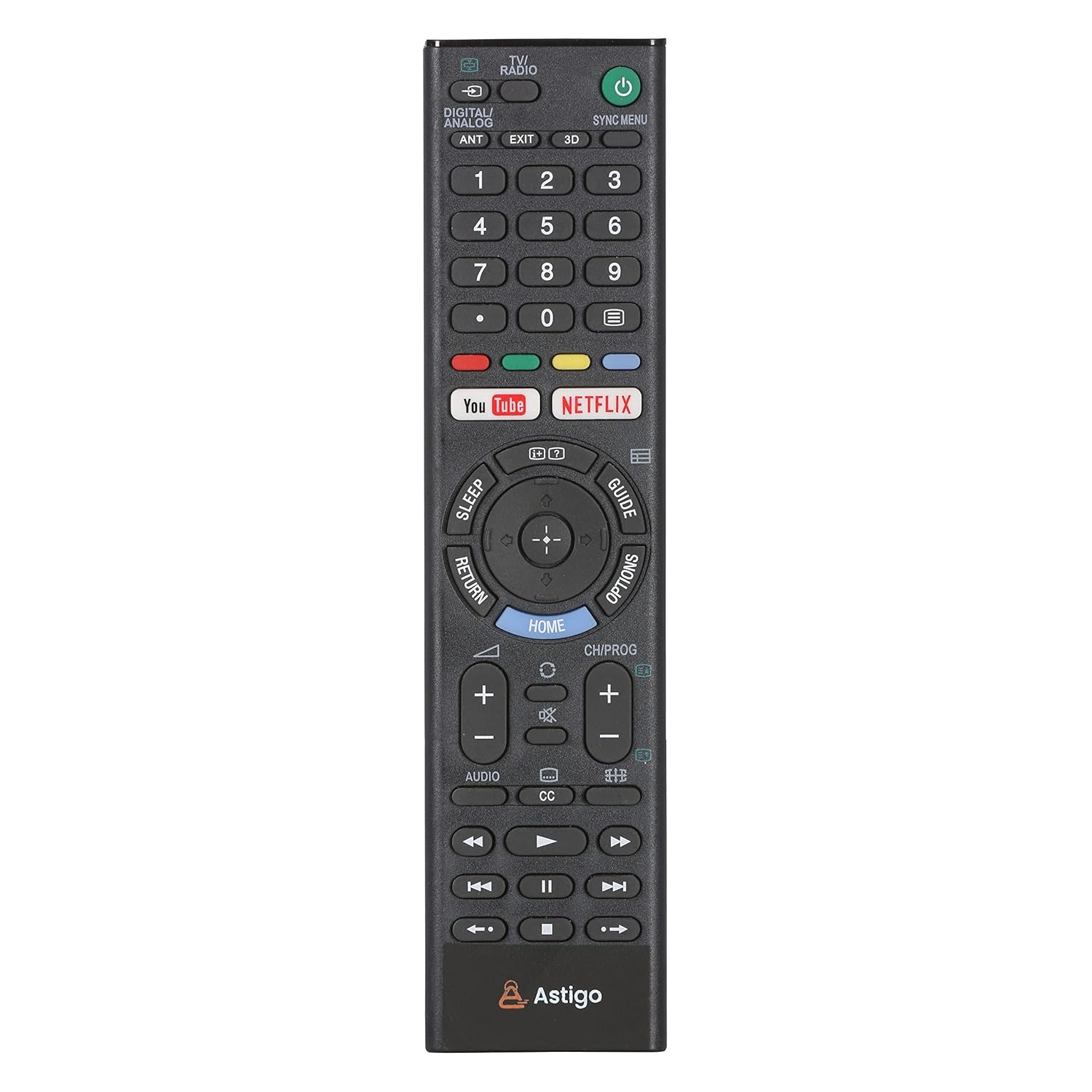 Astigo Universal Replacement Remote Control for Sony Bravia OLED TVs RM-L1370 New