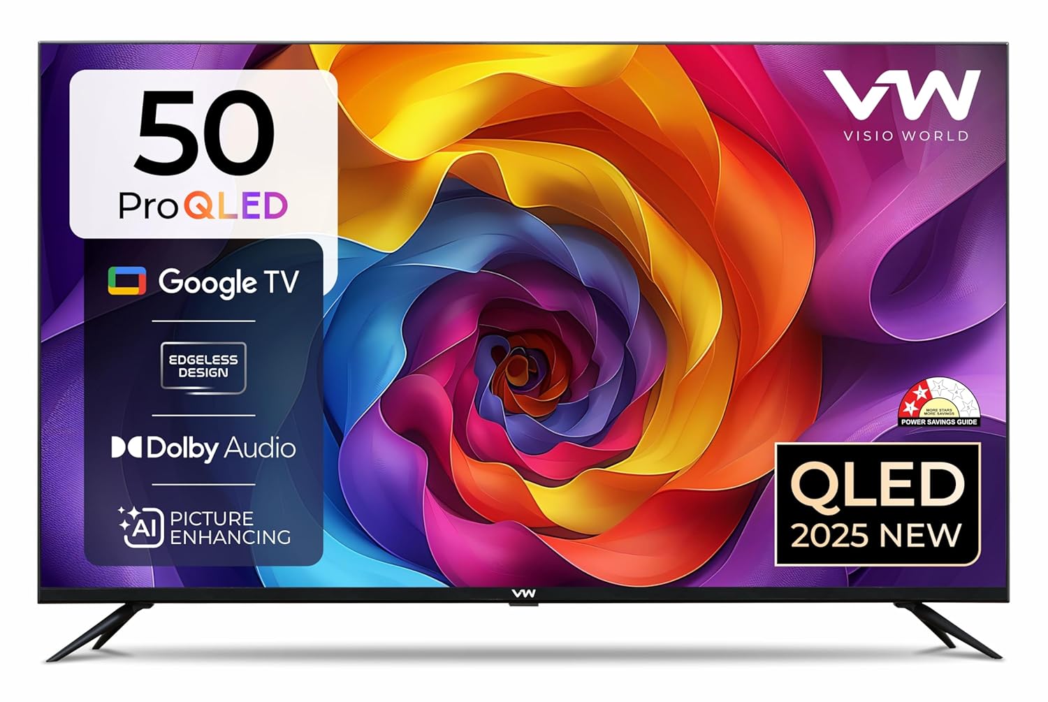 VW 50-inch Pro Series 4K Ultra HD Smart QLED Google TV VW50GQ1
