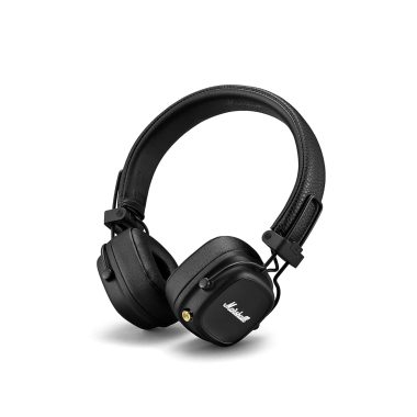 Marshall Major IV Wireless Bluetooth On Ear Headphones with Mic Black