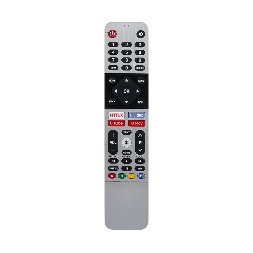 marman Replacement Remote for Kodak Smart TV XC9000 TB5000 Series 4K LED OLED Non-Voice Hotkey Model