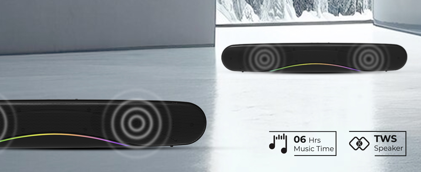 RD SP-31 Finny Wireless Soundbar