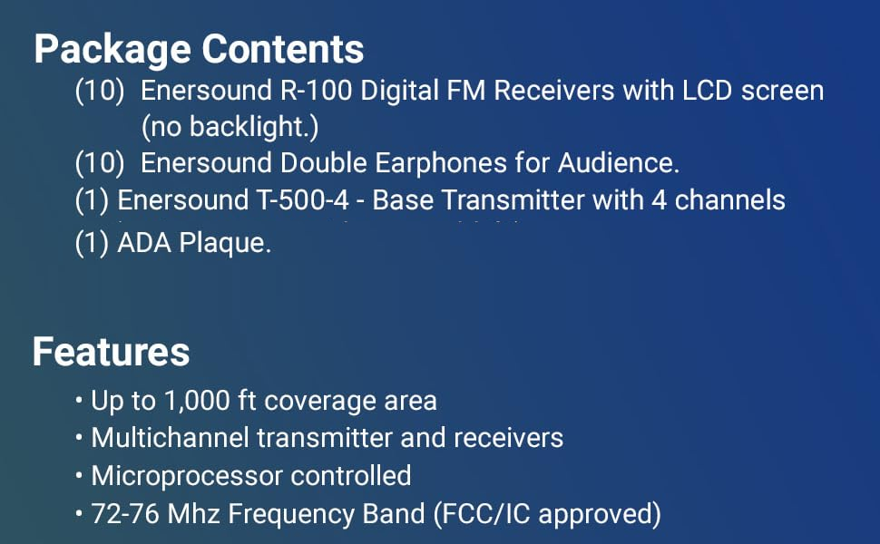 Assistive Listening System Image 6