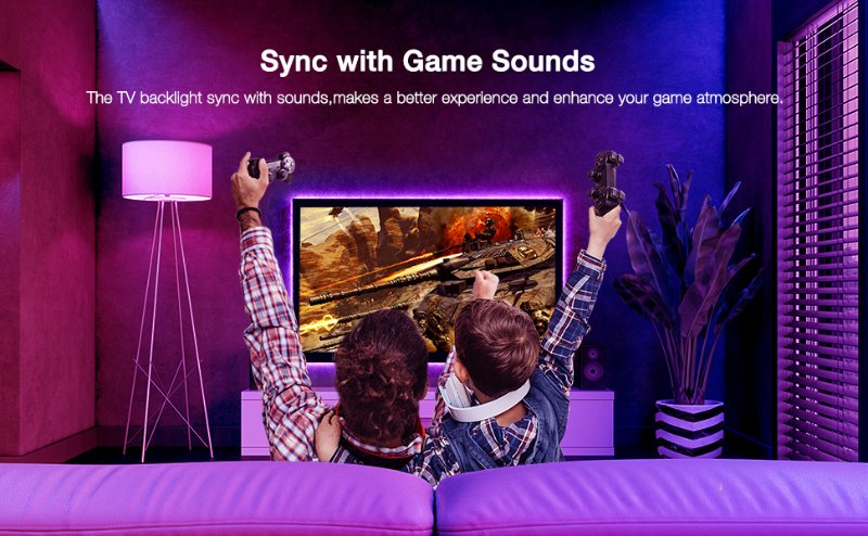 The function of TV bluetooth TV backlights