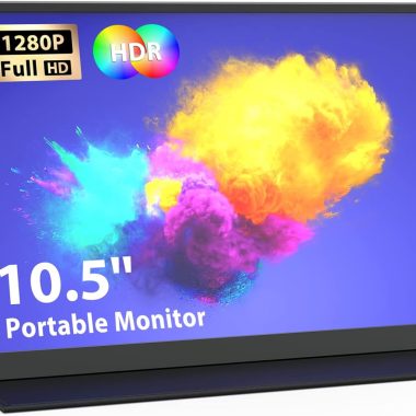 10.5 Inch FHD 1920x1280 IPS Portable Monitor 100% SRGB Gaming Display with Smart Cover