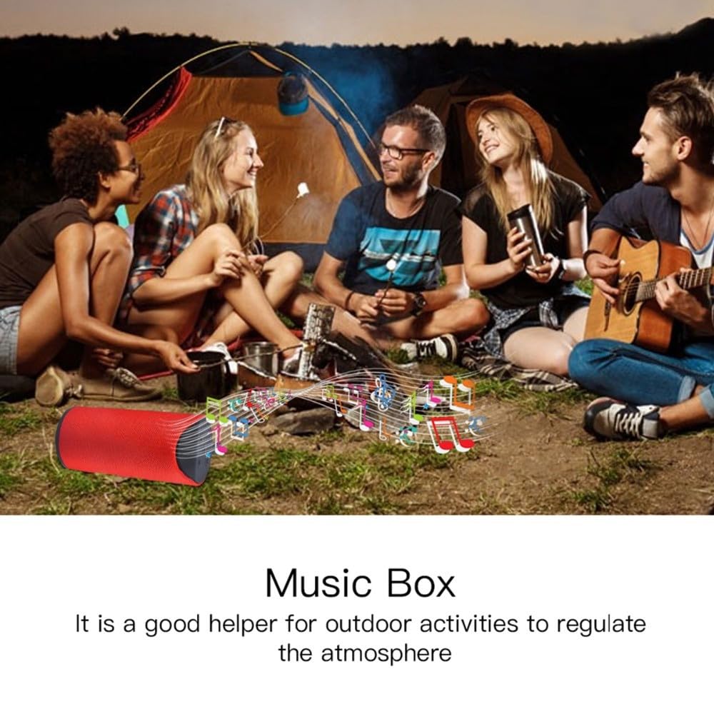 TG113 Waterproof Bluetooth Speaker LG Q9 Ultra Boost Bass Portable DJ Sound with USB FM AUX - Image 3
