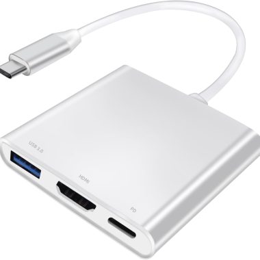 100W PD 4K USB C Hub Multiport HDMI Adapter with USB-A 3.0 Port for MacBook and More