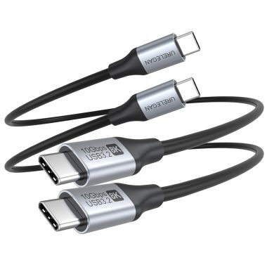 2-Pack 1.6FT Short USB C Cable 10Gbps 100W 8K Video CarPlay Cord for S9-S25 iPhone 16 15