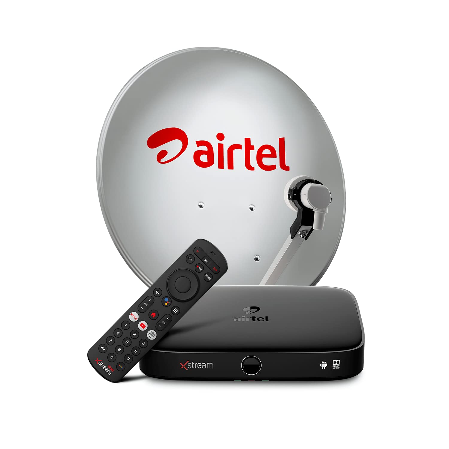 Airtel Xstream Android TV Box with 1 Month Ultimate Gujarati Hindi SD Pack and Free Installation - Image 2