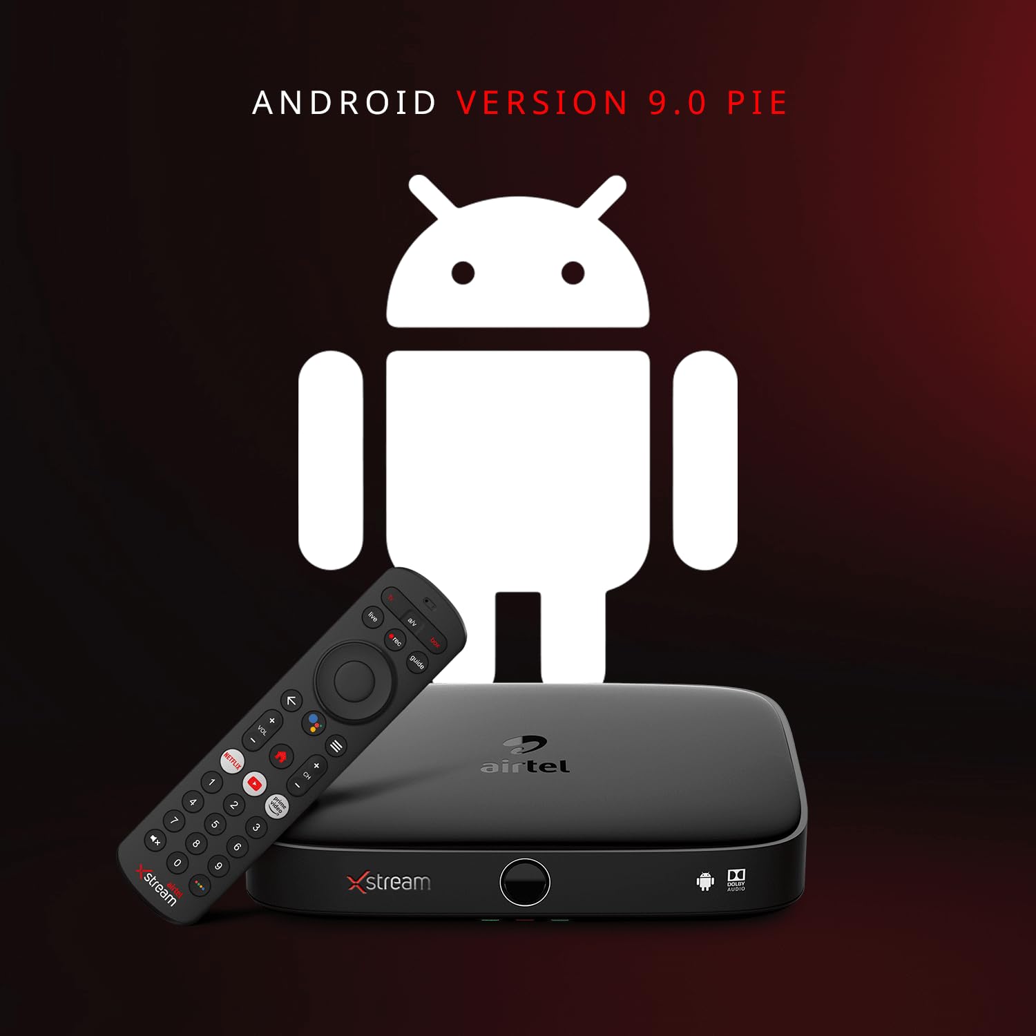 Airtel Xstream Android TV Box with 1 Month Ultimate Gujarati Hindi SD Pack and Free Installation - Image 6
