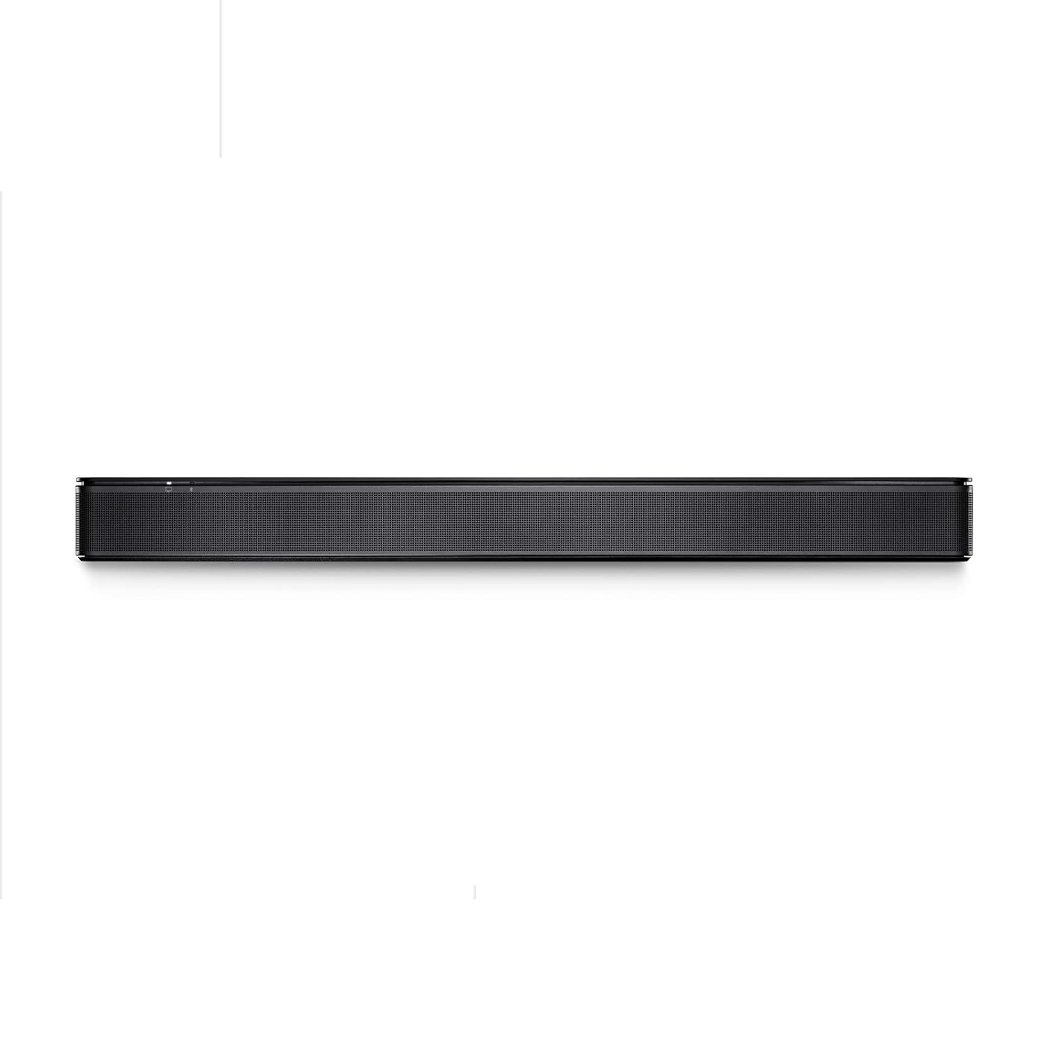 Bose Small TV Soundbar Black Bluetooth HDMI-ARC Remote Optical Cable Wall Mountable