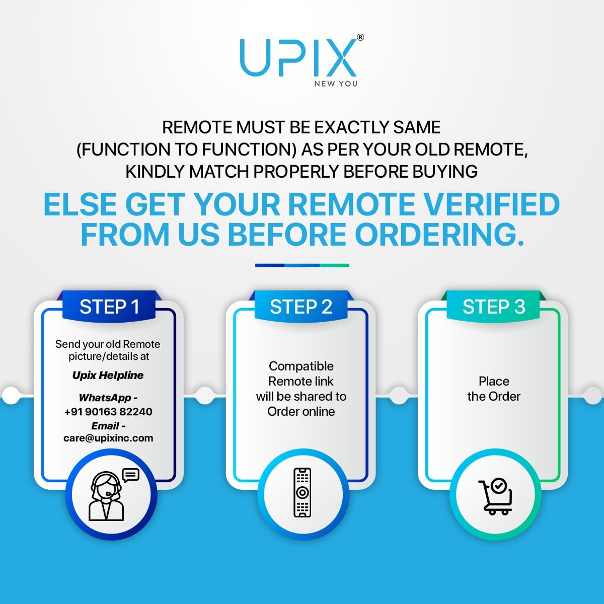 Upix URC78 Replacement LCD/LED TV Remote for LG Plasma, LCD, LED Models - Image 2