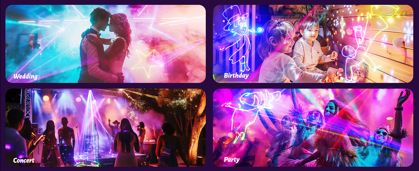 professional laser light for party