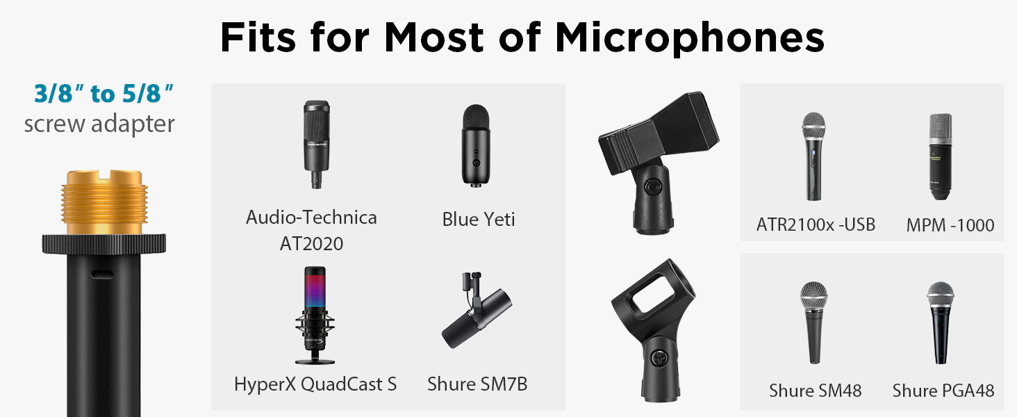 InnoGear Microphone Stand