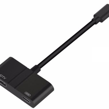 USB-C to 4K HDMI Adapter with PD Charging for Samsung Galaxy Tab S7/S8/S9 Plus 12.4"