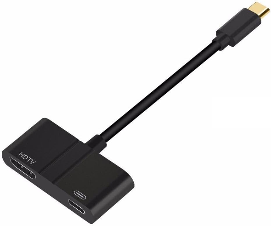 USB-C to 4K HDMI Adapter with PD Charging for Samsung Galaxy Tab S7/S8/S9 Plus 12.4"