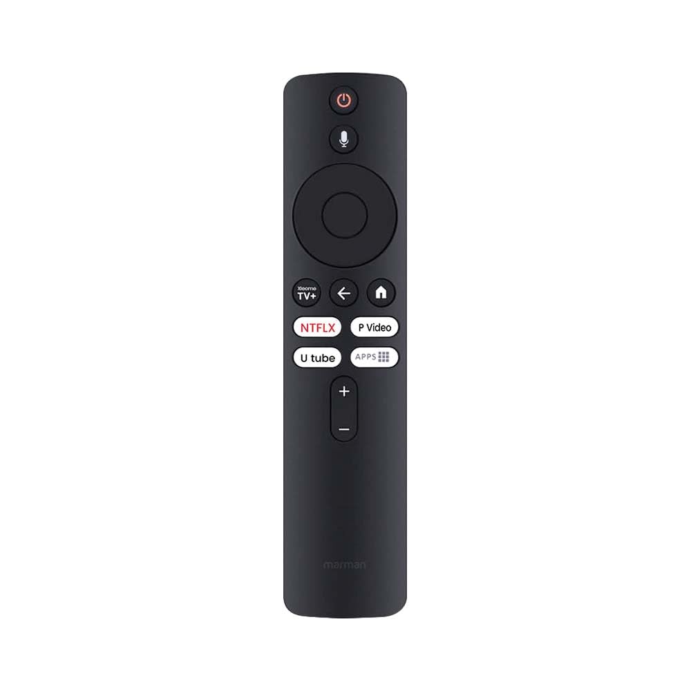 Marman Bluetooth Voice Command Remote Control for Xiaomi Mi TV 4K UHD HD LED Smart Android Redmi Television