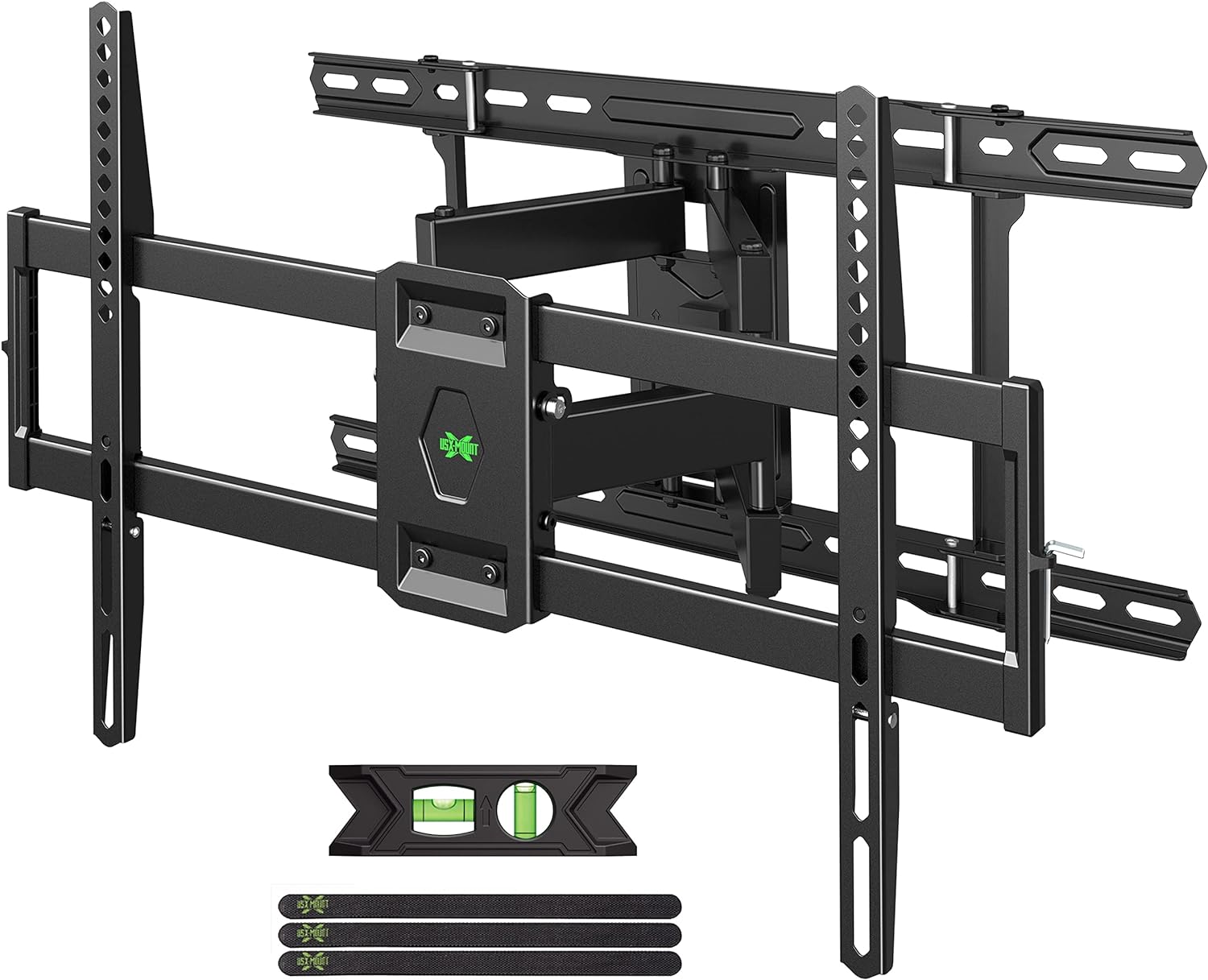 USX MOUNT UL Listed Full Motion Swivel Tilt Extension TV Wall Mount for 42-85 inch TVs, 110lbs Capacity
