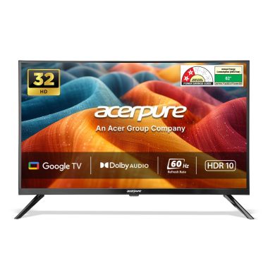 Acer 32-inch Aspire Series HD LED Smart Google TV Black AP32HG41AASPD