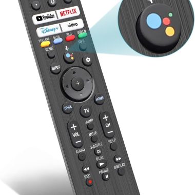 Sony Bravia Smart TV Remote Control Replacement with Voice Control, 1-Year Warranty