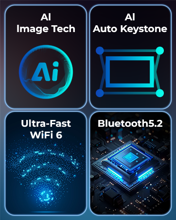 Smart Android TV Projector