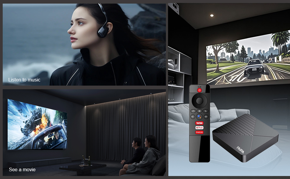 TV Box 4GB RAM 64GB ROM