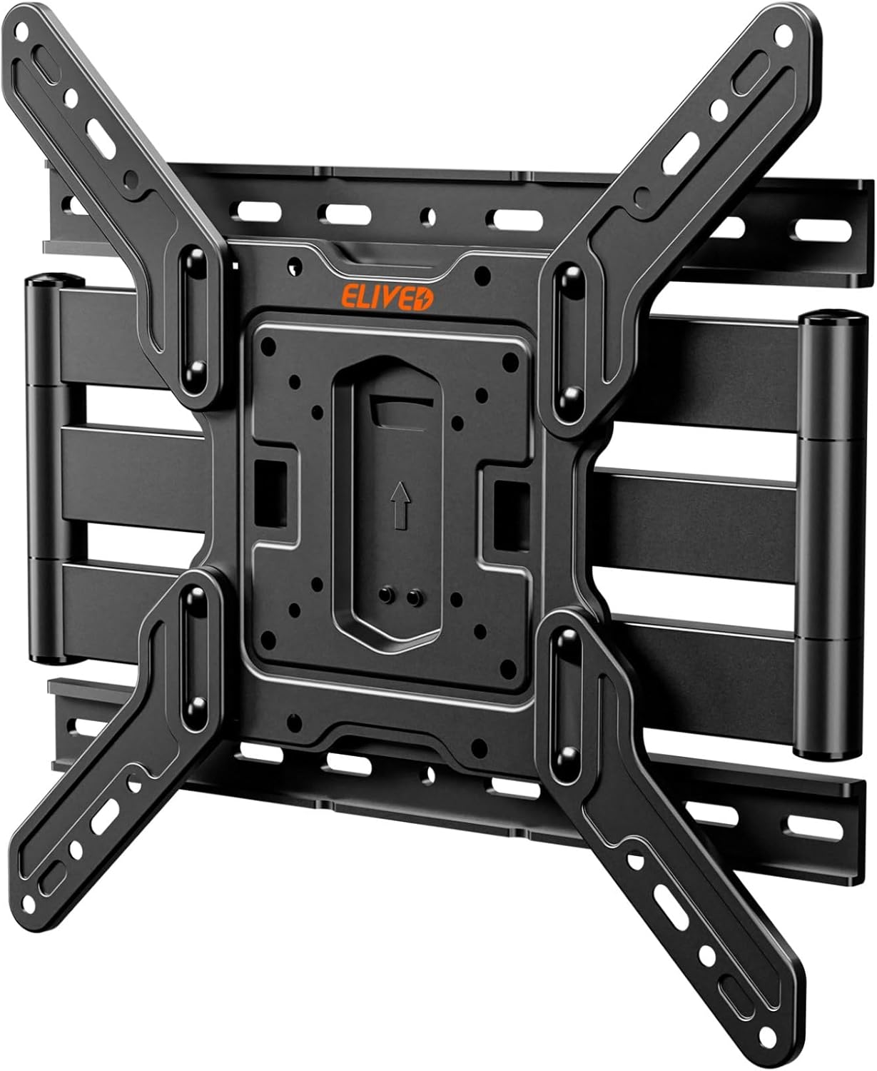 ELIVED Ultra Slim Full Motion TV Wall Mount 26-60 Inch, 88 lbs Capacity, Swivel Tilt