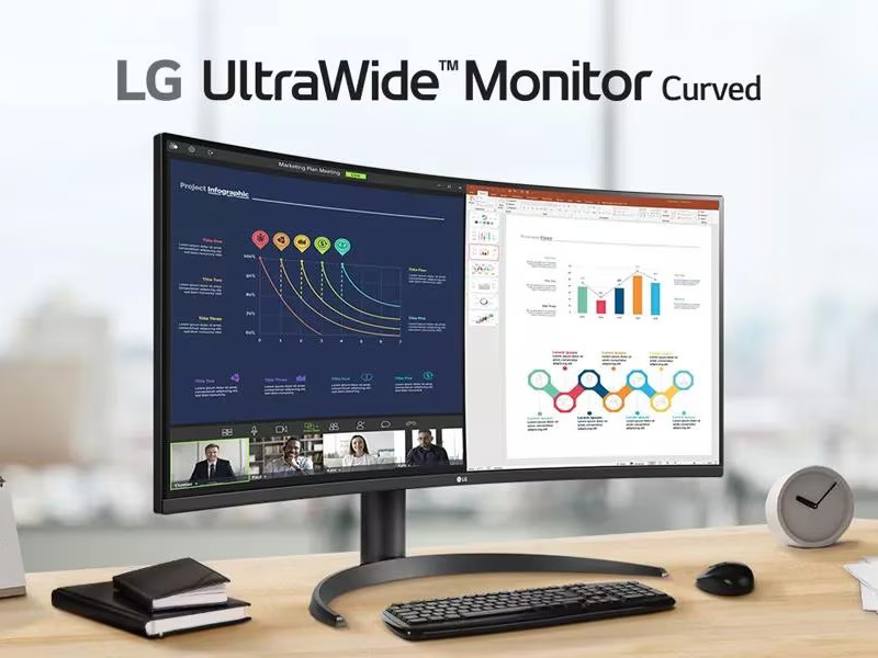 LG UltraWide Monitor Display