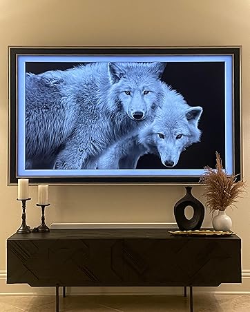 Antique Silver & Black Frame