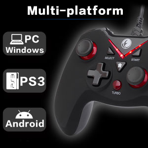 IFYOO V-one Wired PC Game Controller for PC Windows(XP/7/8/10), Android and PS3