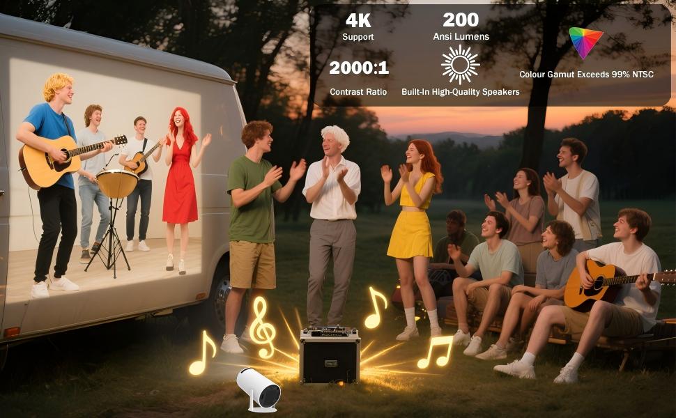 Protable projecter