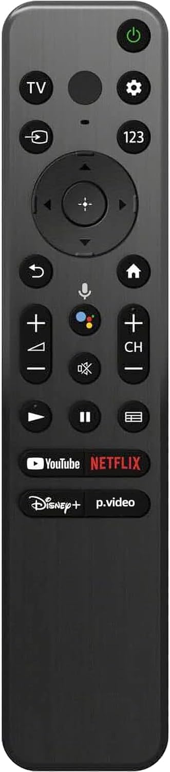 Sony Smart TV Replacement Voice Remote for Bravia 4K UHD LED LCD HD Models