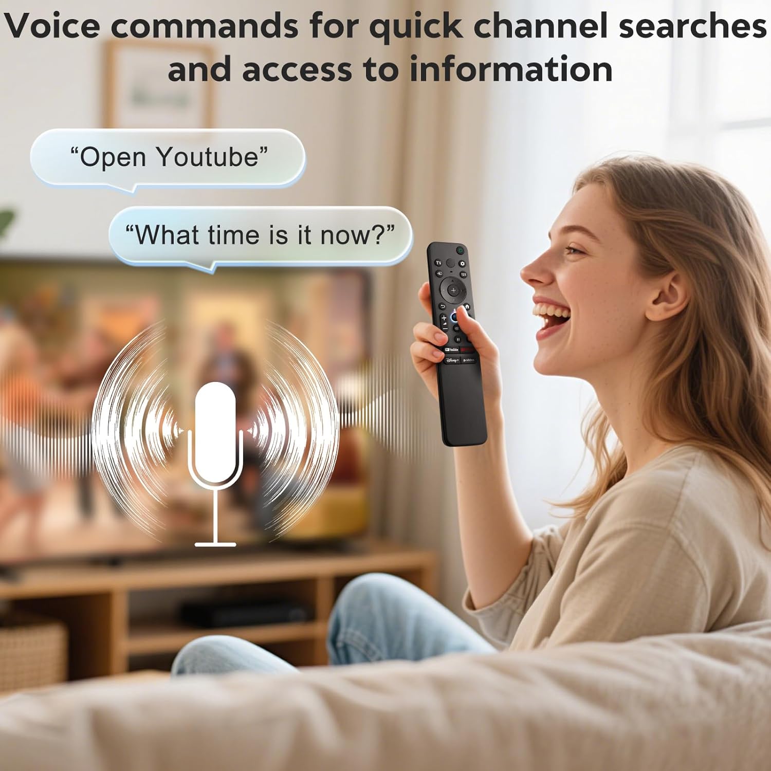 Sony Bravia XR 4K HDR Smart Google TV Voice Remote Replacement - Image 4