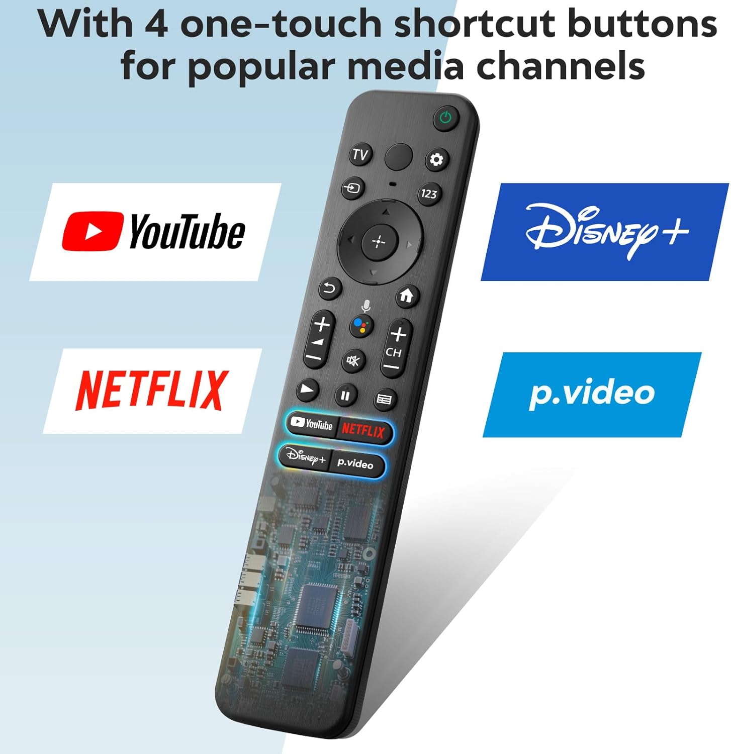 Sony Bravia XR 4K HDR Smart Google TV Voice Remote Replacement - Image 6