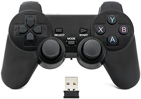 2.4GHz Wireless PC Gamepad Joystick Controller (2.4GHz, 13-Word Max)