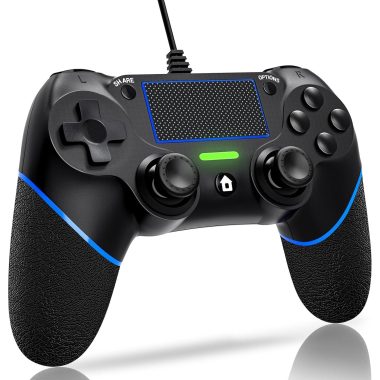 DIANVEN Wired PS4 Controller for Playstation 4/Pro/Slim and PC Windows with Dual Vibration
