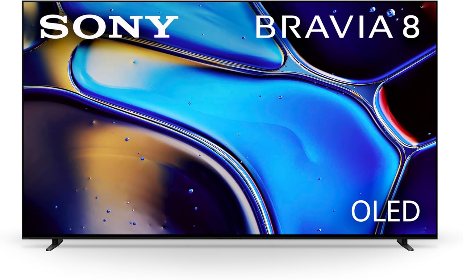 77 Inch IMAX Enhanced 2024 Sony Bravia OLED 4K HDR Google TV with Austere 4-Outlet Power Strip - Image 2