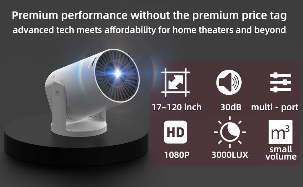 Wireless Mini Projector Image 4