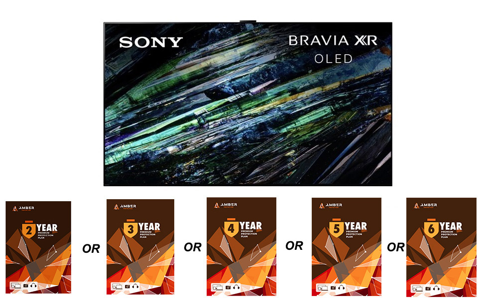 Sony A95L Series TV with Amber Protect Extended Coverage