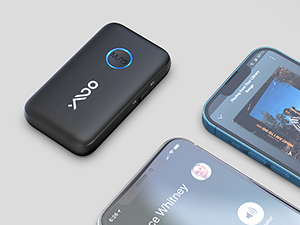 Wireless headphone adapter