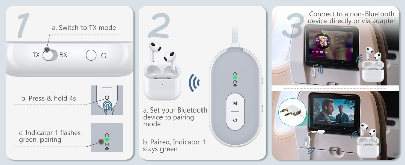 Bluetooth Adapter RX Mode