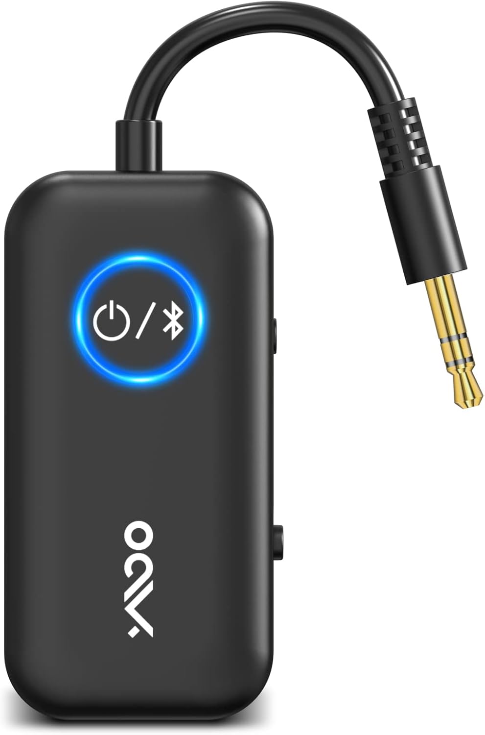 YMOO Bluetooth 5.3 Transmitter Receiver for TV Airplane to 2 Headphones Wireless Audio Adapter Aptx HD