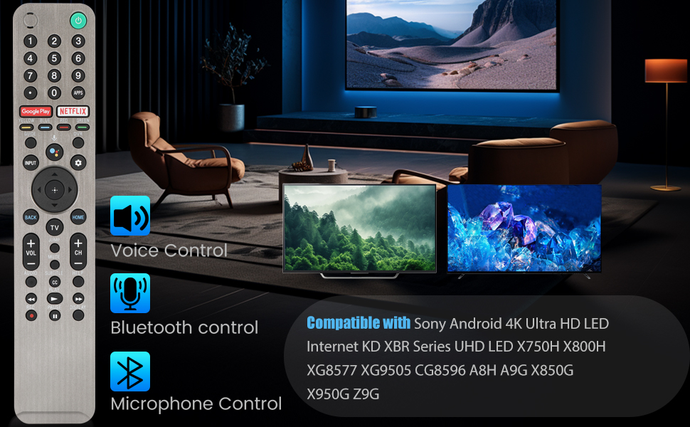sony remote control for smart tv