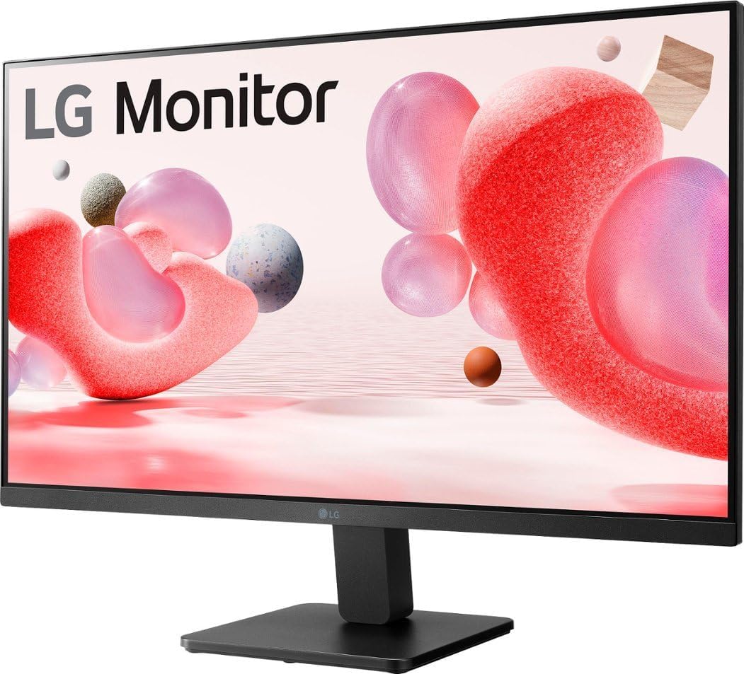 LG 27 Inch FHD IPS Monitor 100Hz 5ms AMD FreeSync Premium Black with HDMI Cable - Image 3