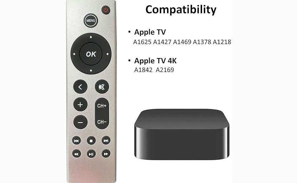 It is compatible with Apple TV