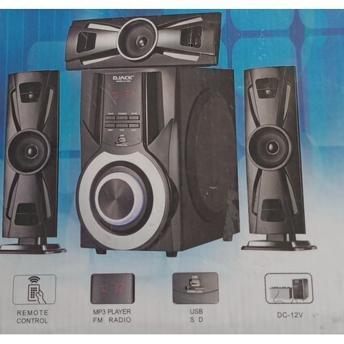 Heavy Duty 3.1ChBluetooth Home Theatre Sound System – Black